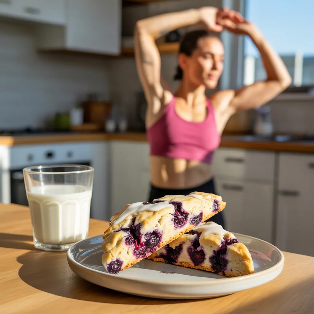 blueberry gluten free scones