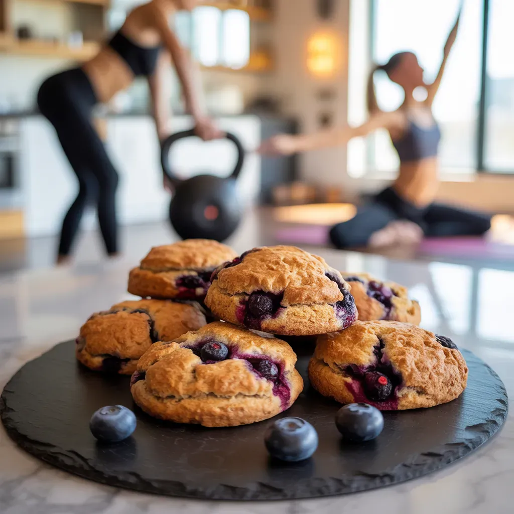 blueberry gluten free scones