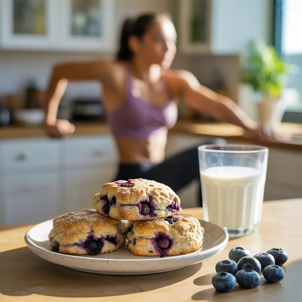 blueberry gluten free scones