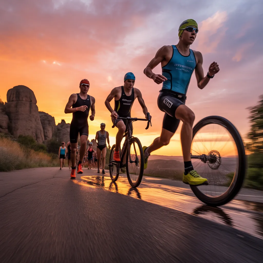 boulder sunset triathlon race