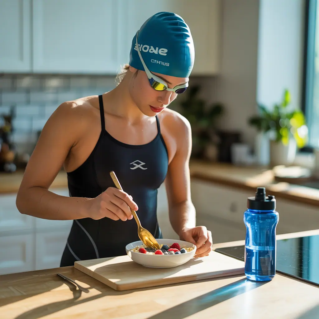 breakfast before a swim meet