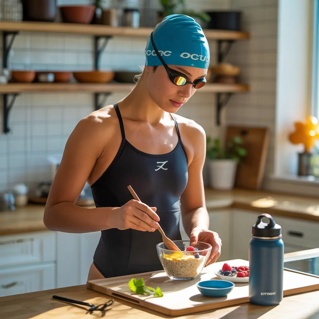 breakfast before a swim meet