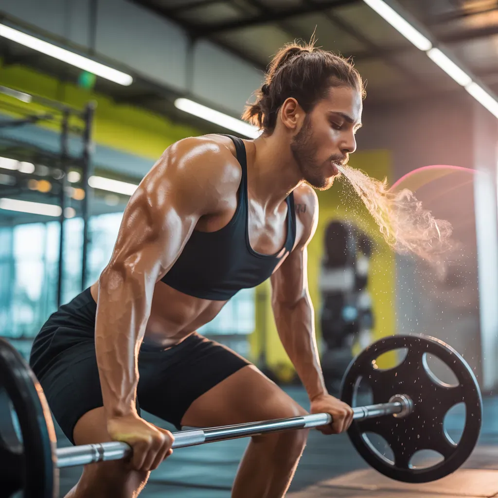 breathing during exercise