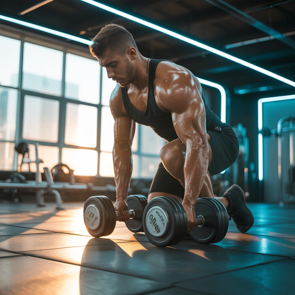 can i get ripped with 10kg dumbbells