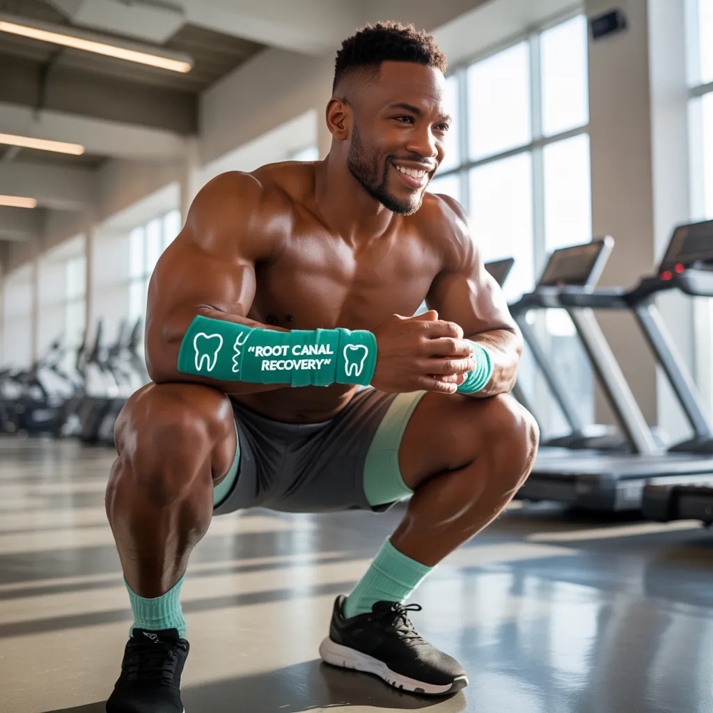 can i workout after root canal
