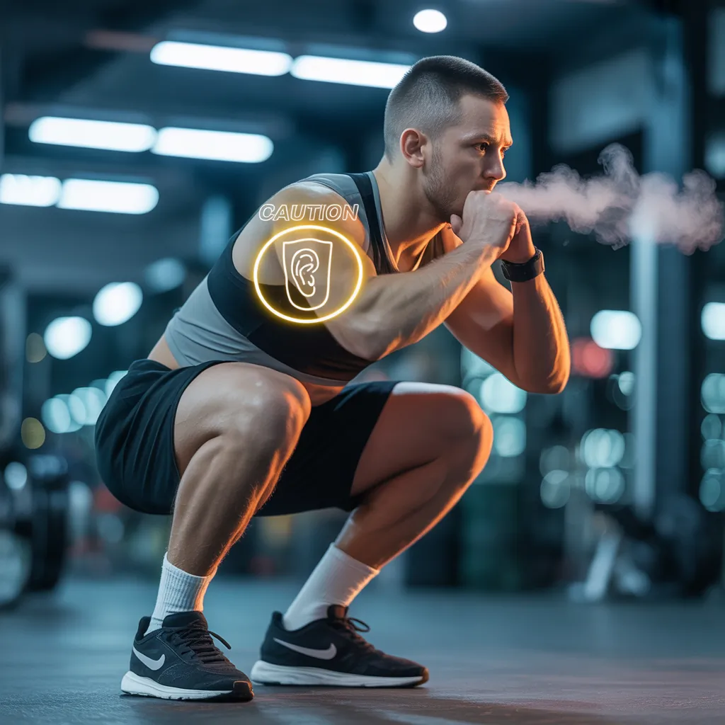 can i workout with an ear infection