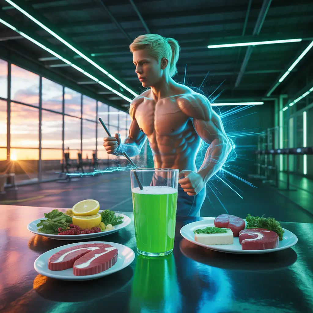 can you gain muscle just by eating protein