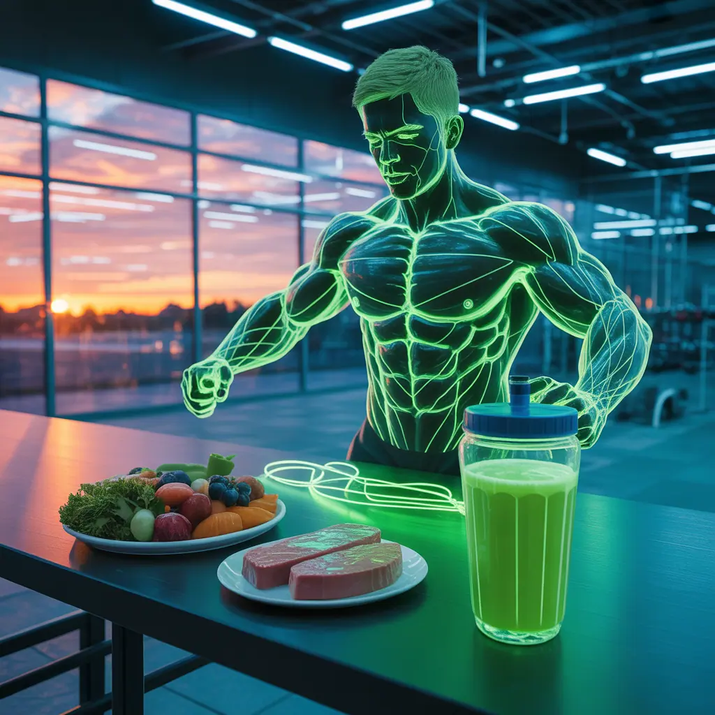 can you gain muscle just by eating protein