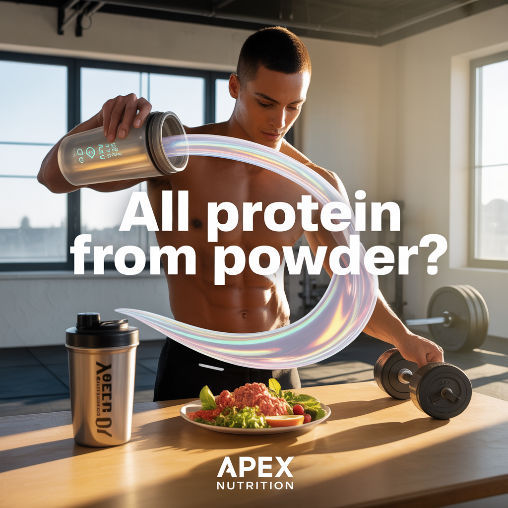 can you get all your protein from protein powder supplements