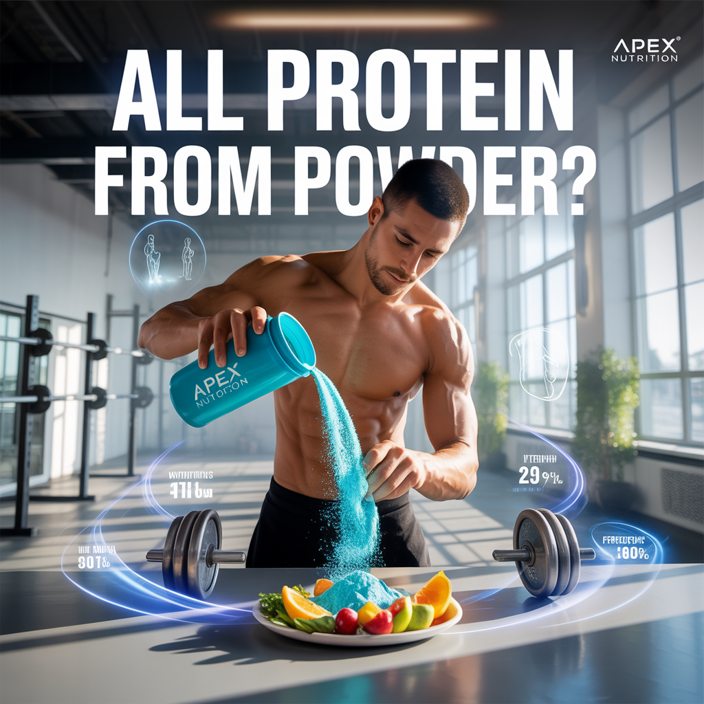 can you get all your protein from protein powder supplements