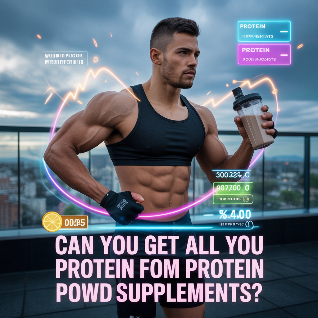 can you get all your protein from protein powder supplements