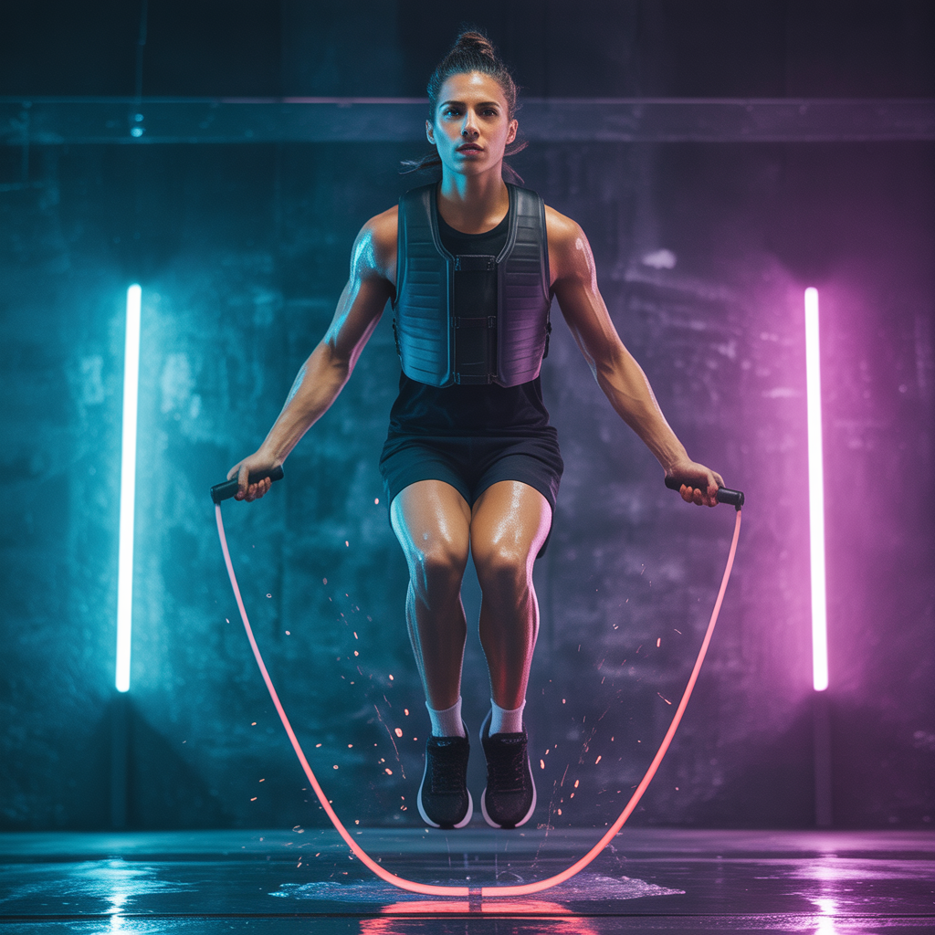can you jump rope with a weighted vest