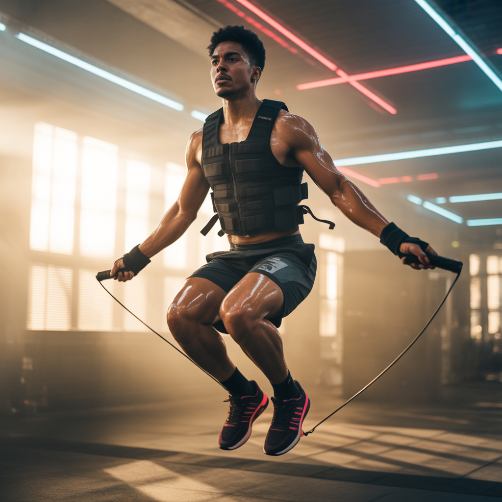 can you jump rope with a weighted vest