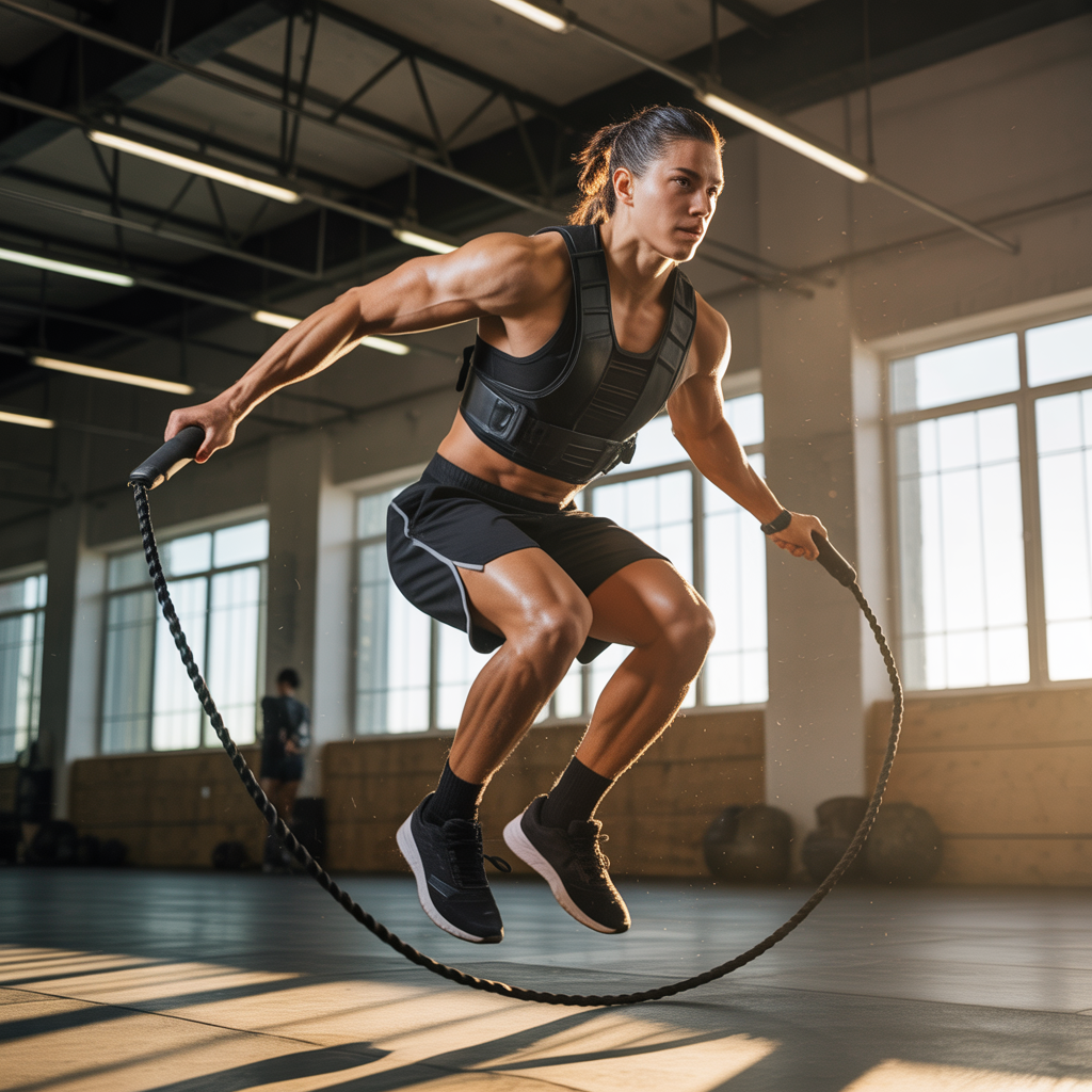 can you jump rope with a weighted vest