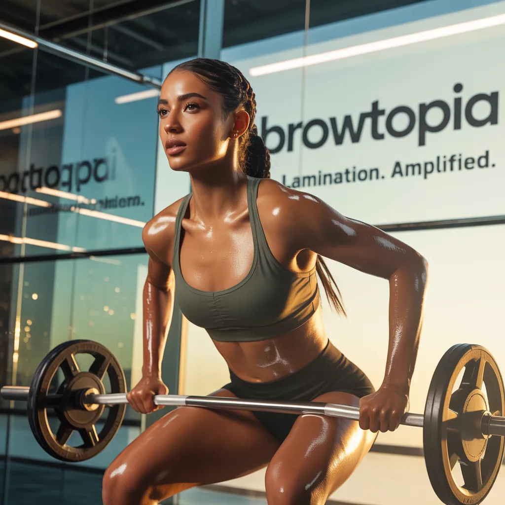 can you workout after brow lamination