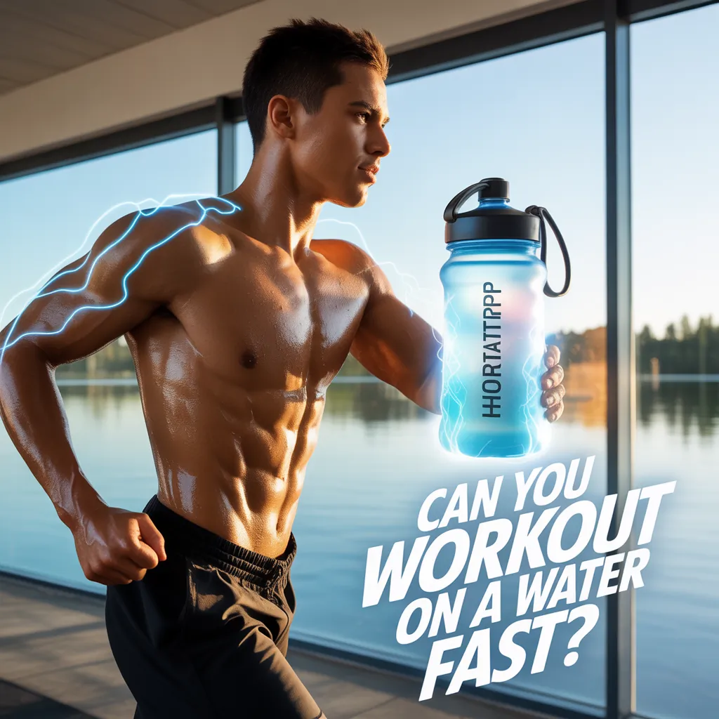 can you workout on a water fast