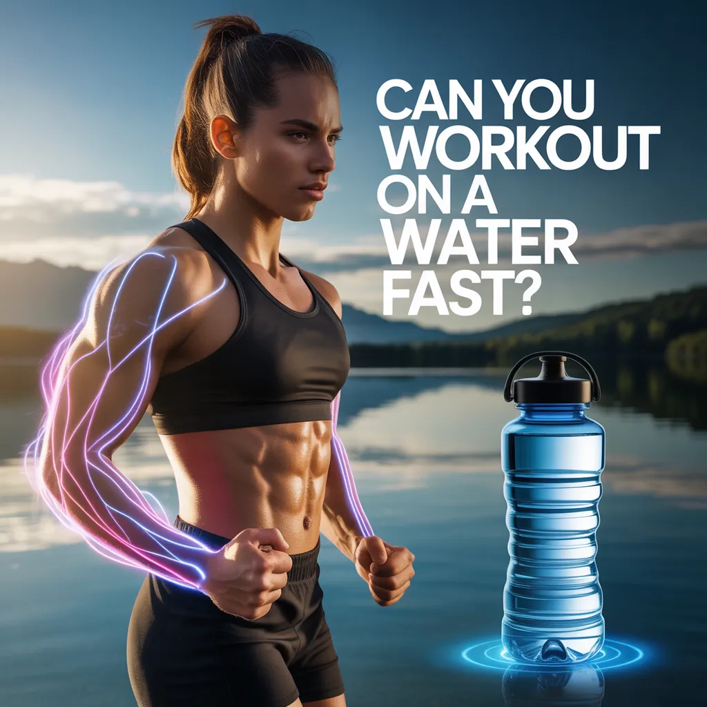 can you workout on a water fast