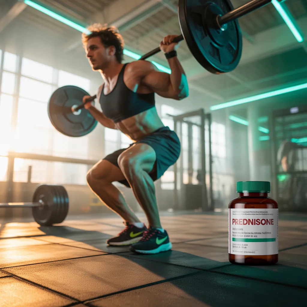 can you workout on prednisone