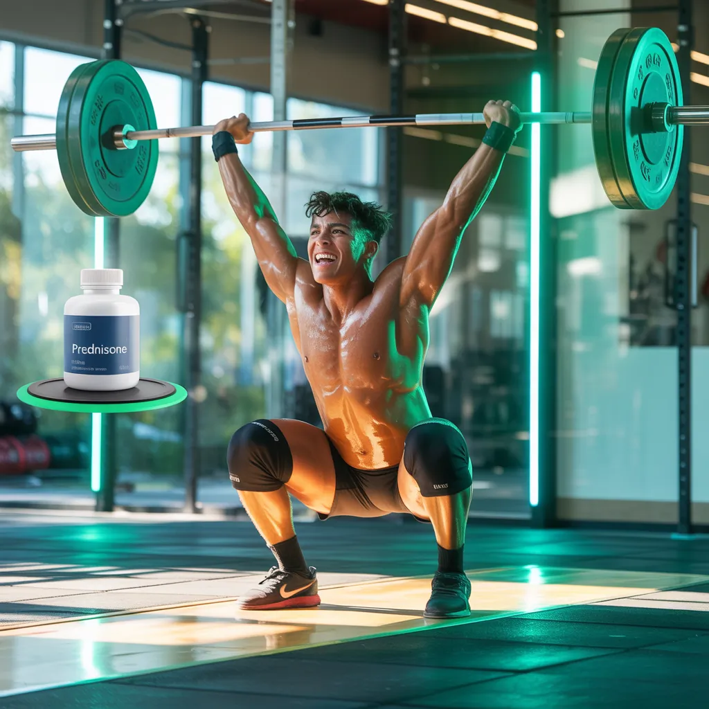 can you workout on prednisone