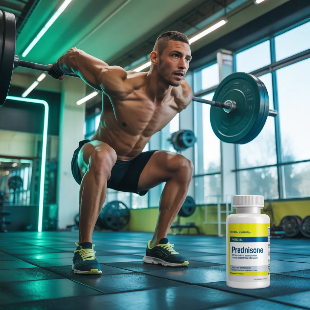 can you workout on prednisone