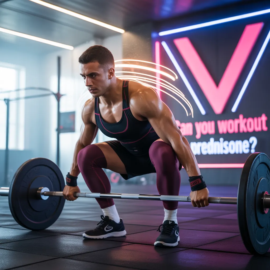 can you workout on prednisone