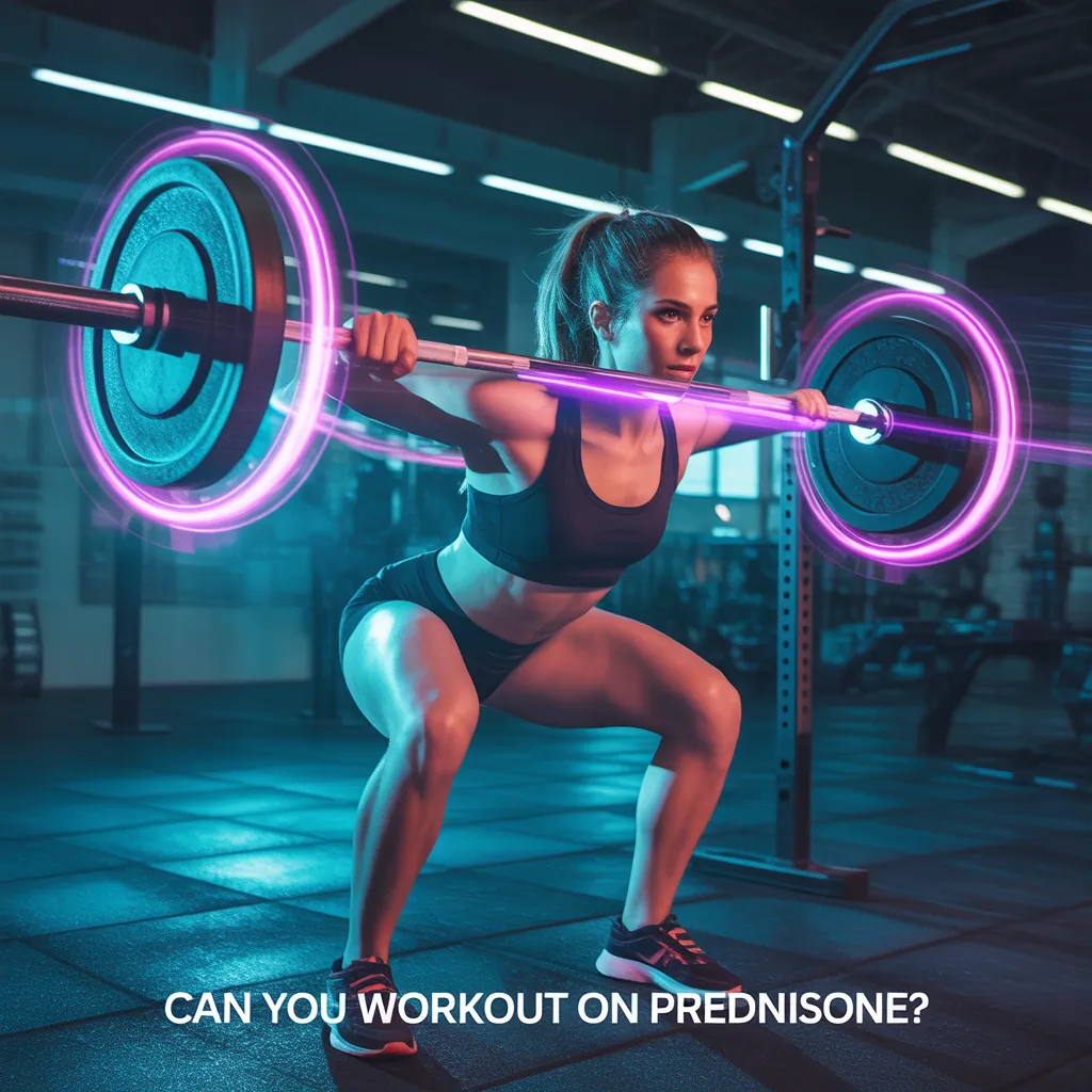 can you workout on prednisone