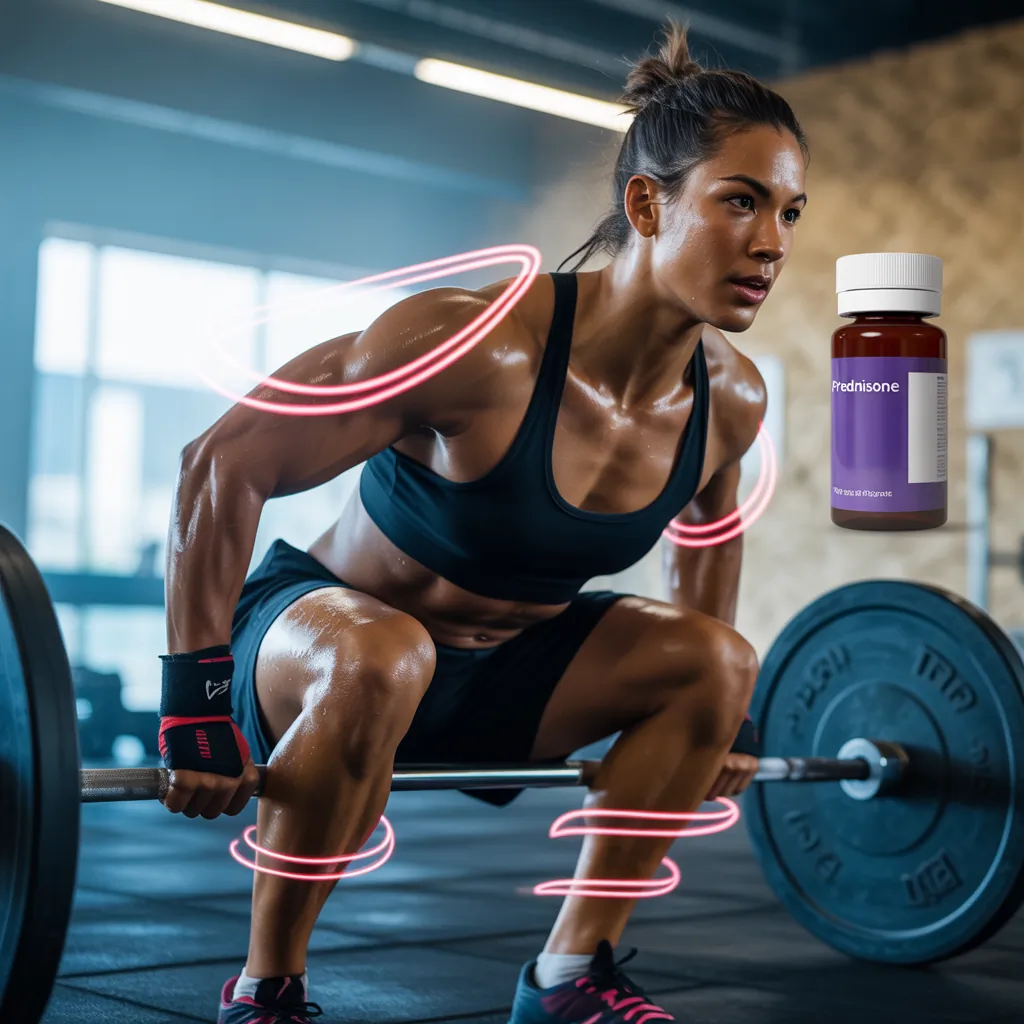 can you workout on prednisone