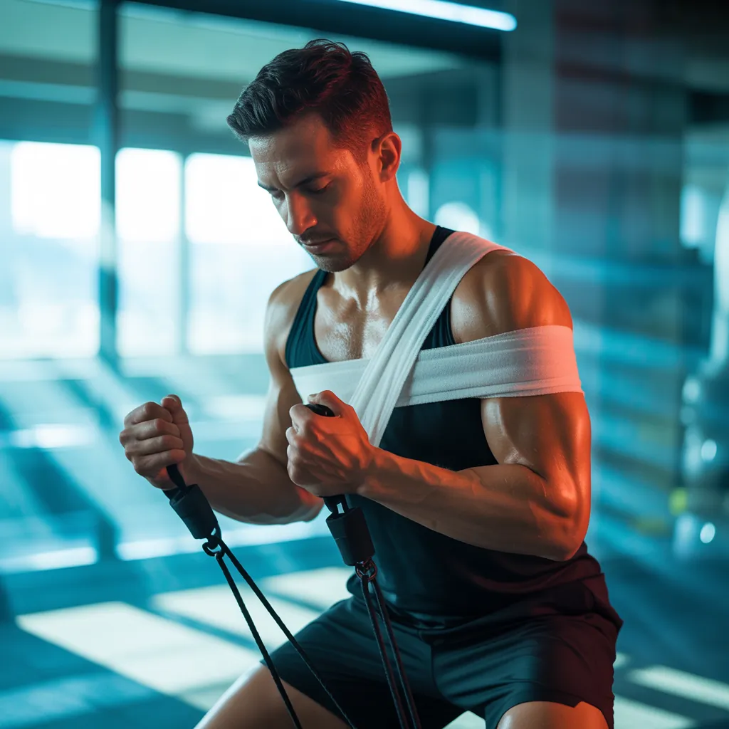 can you workout with a pinched nerve in shoulder