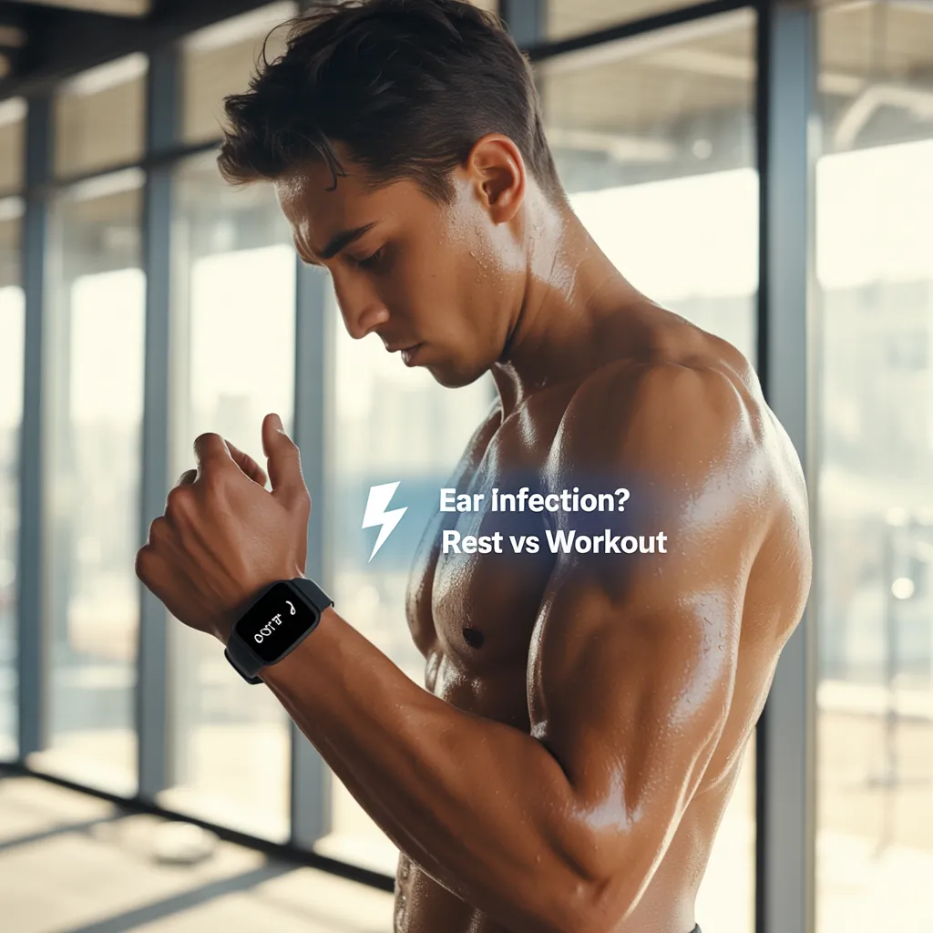 can you workout with an ear infection