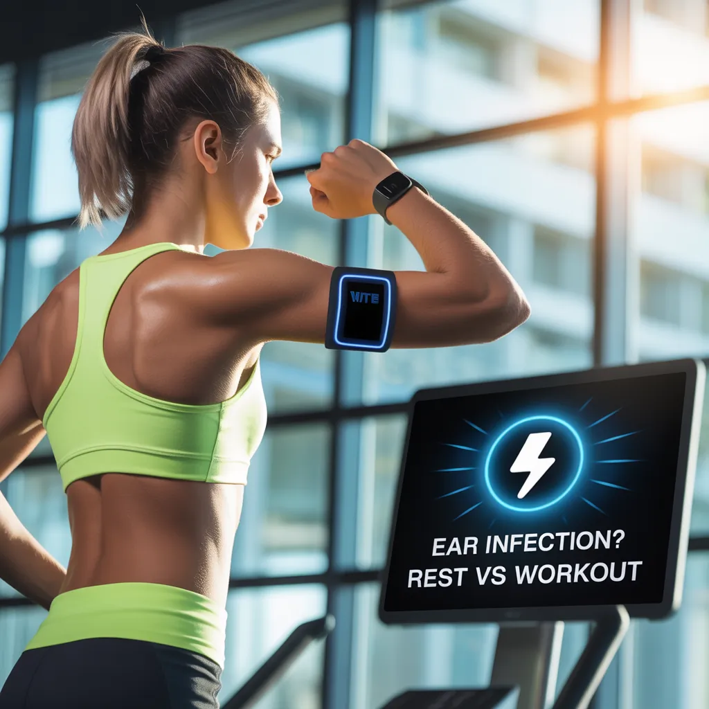 can you workout with an ear infection