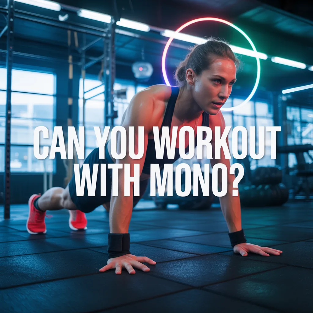 can you workout with mono