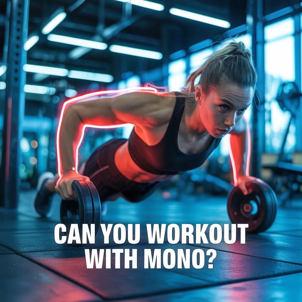 can you workout with mono