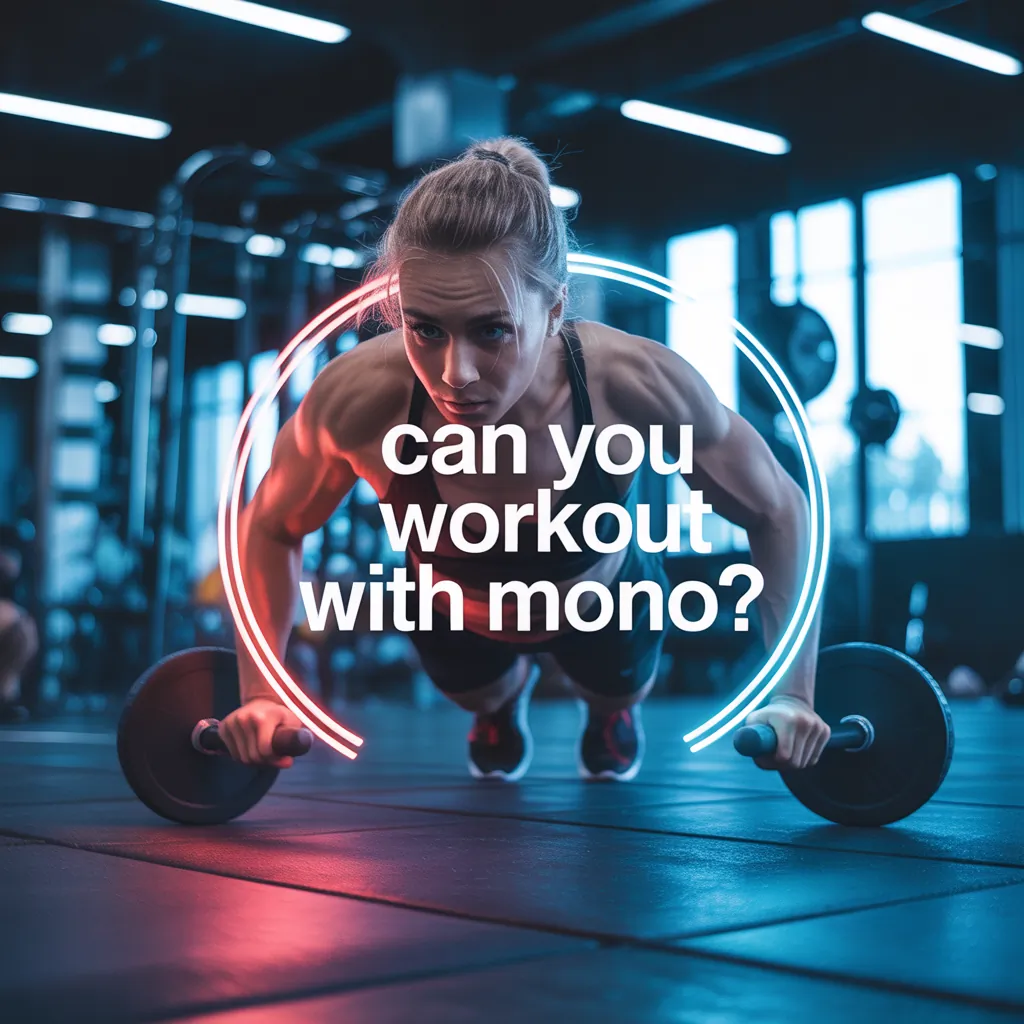 can you workout with mono