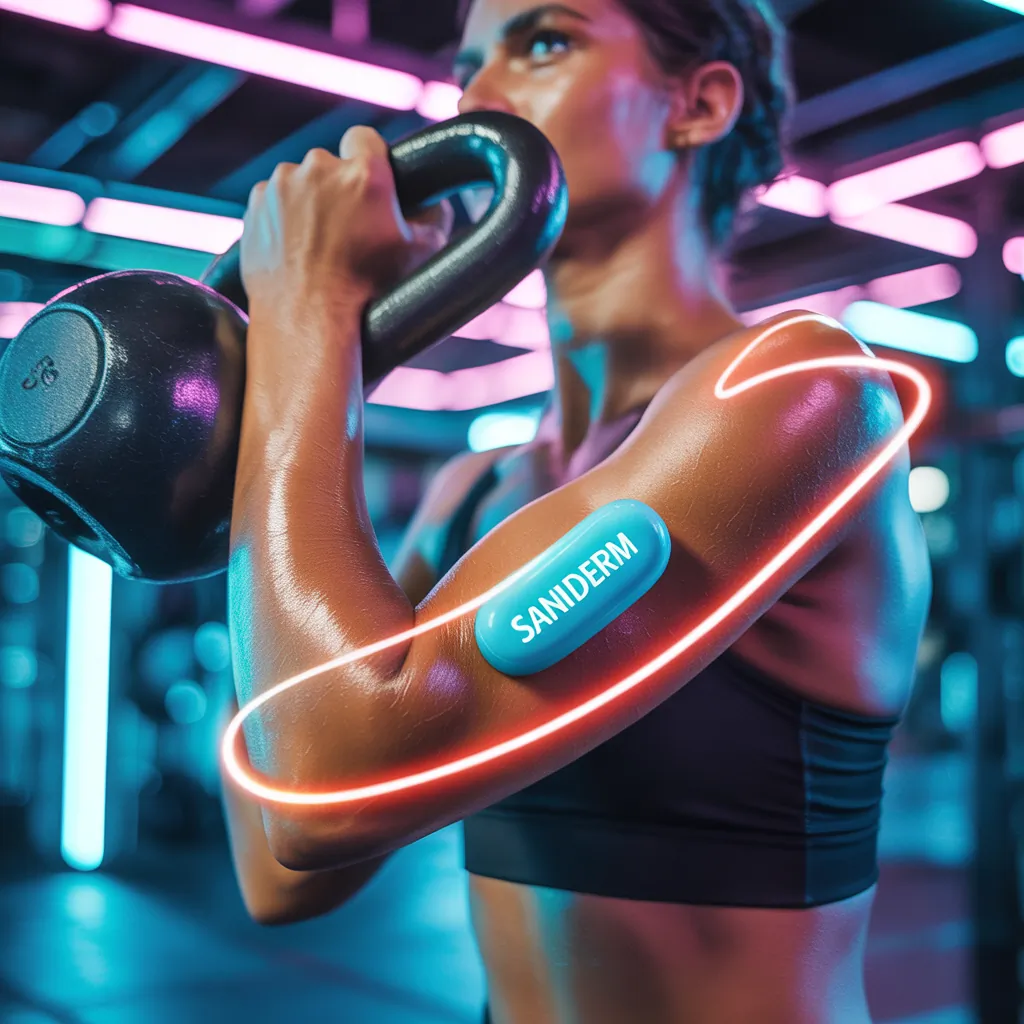 can you workout with saniderm