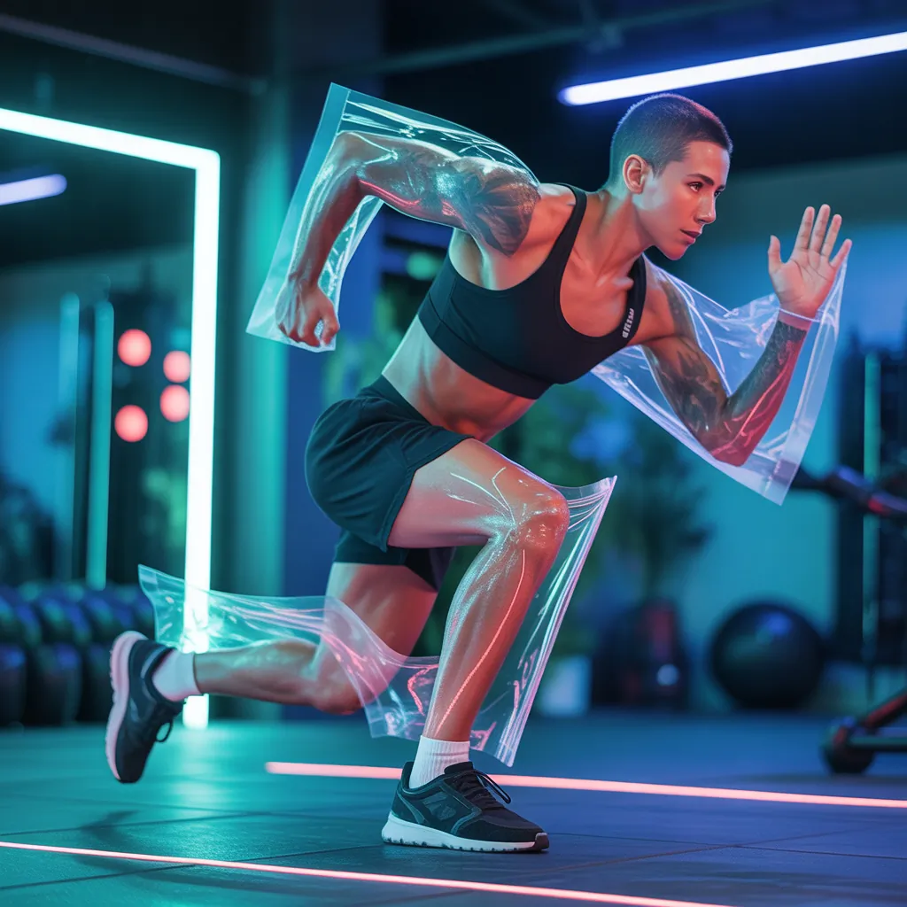 can you workout with saniderm