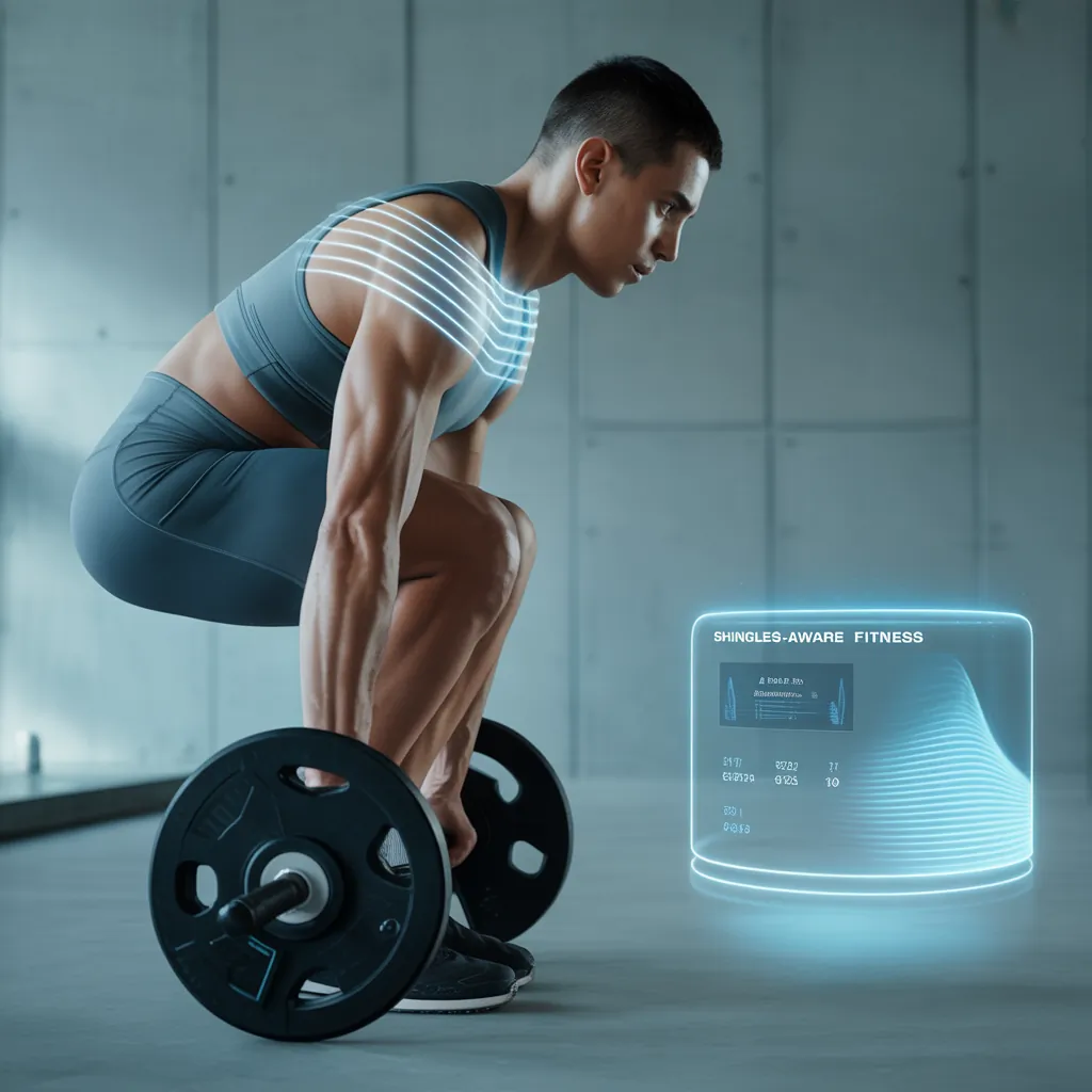 can you workout with shingles