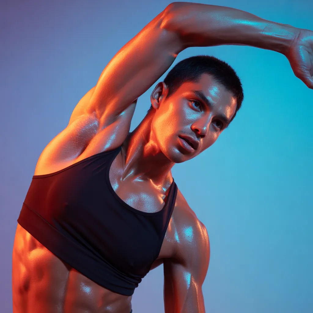 cant extend arm after workout