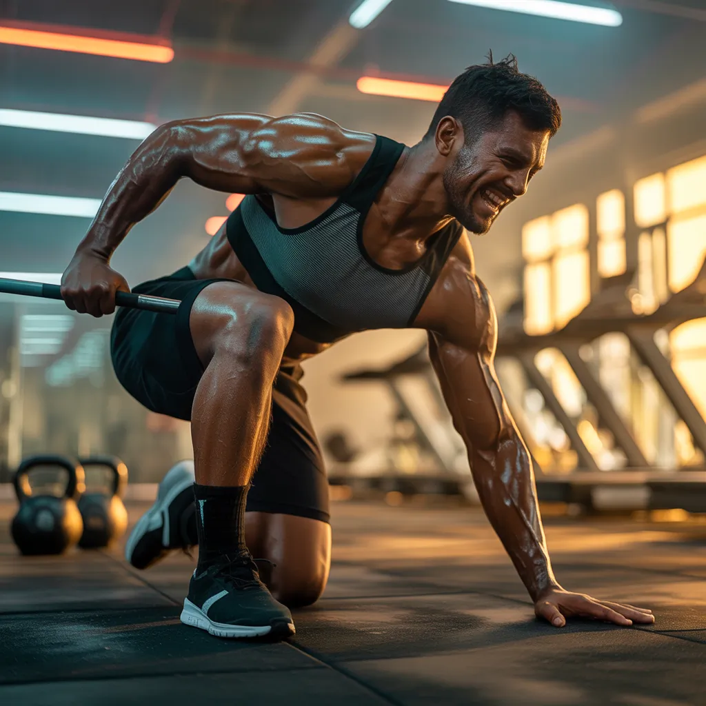 cant extend arm after workout