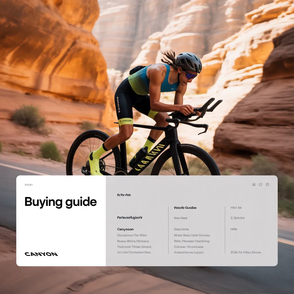 canyon triathlon bike buying guide