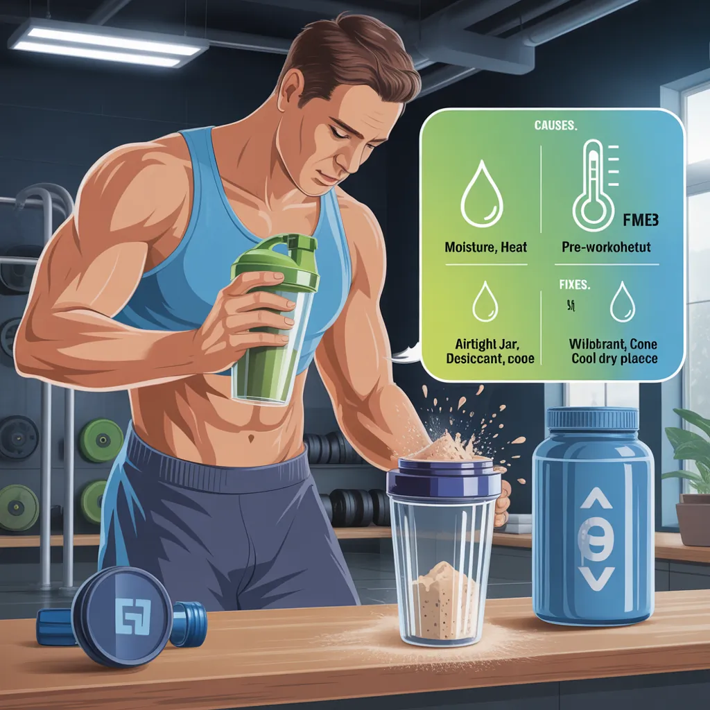 clumpy pre workout causes and fixes