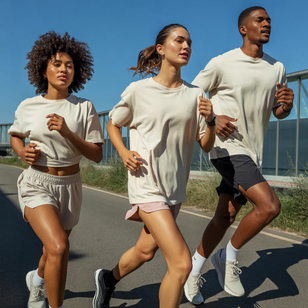 cotton workout clothes for men and women