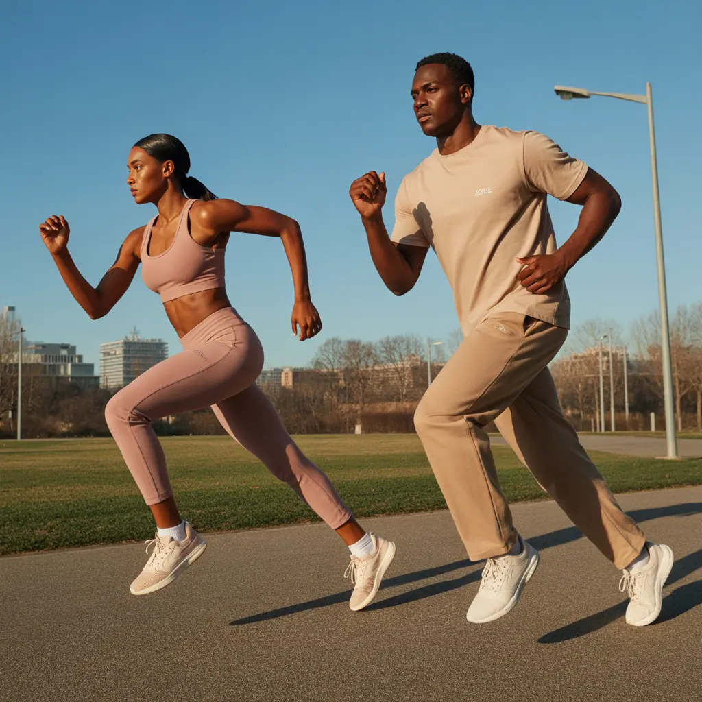 cotton workout clothes for men and women