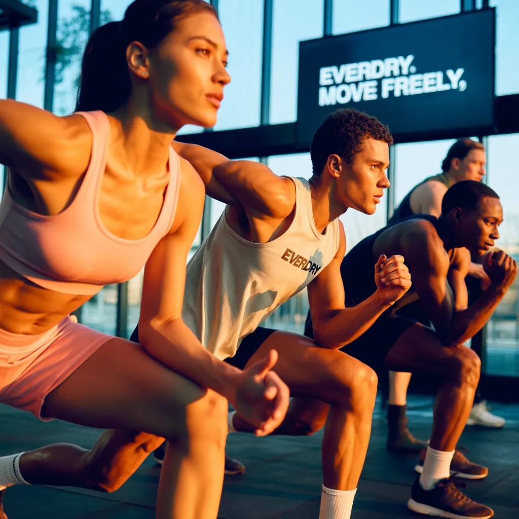 cotton workout clothes for men and women