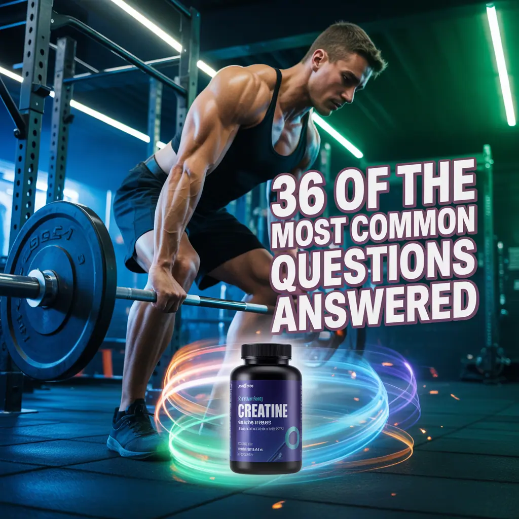 creatine 36 of the most common questions answered