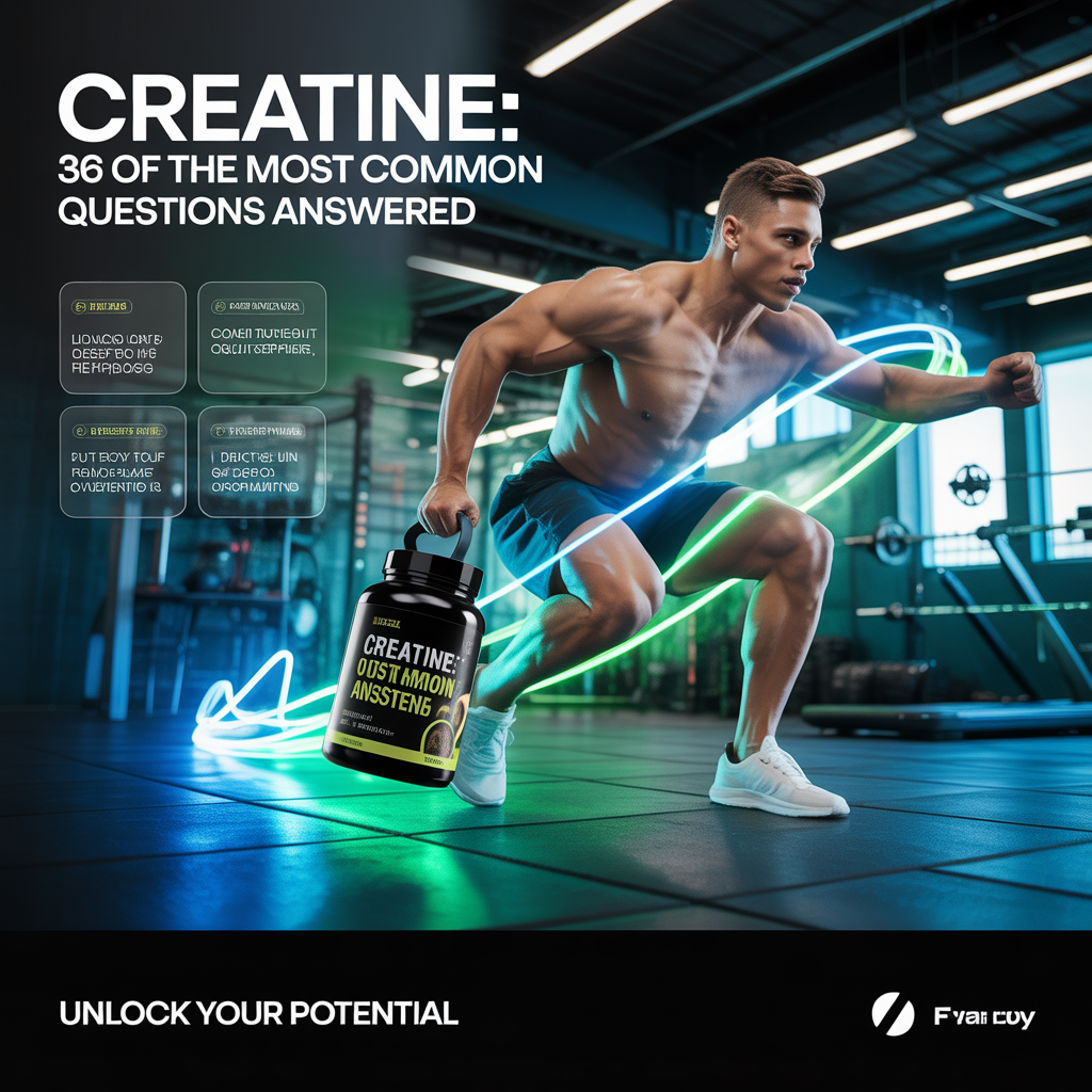 creatine 36 of the most common questions answered