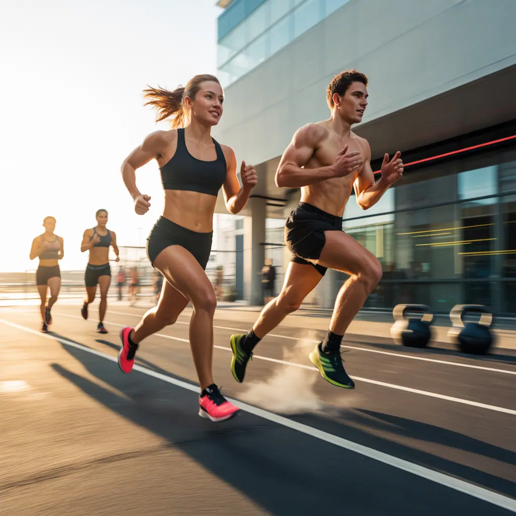 crossfit running workouts