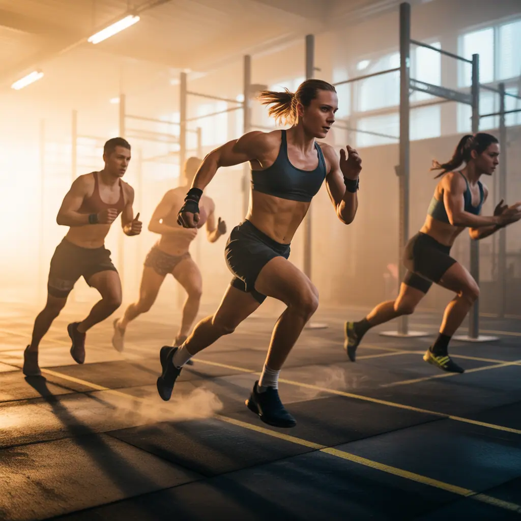 crossfit running workouts