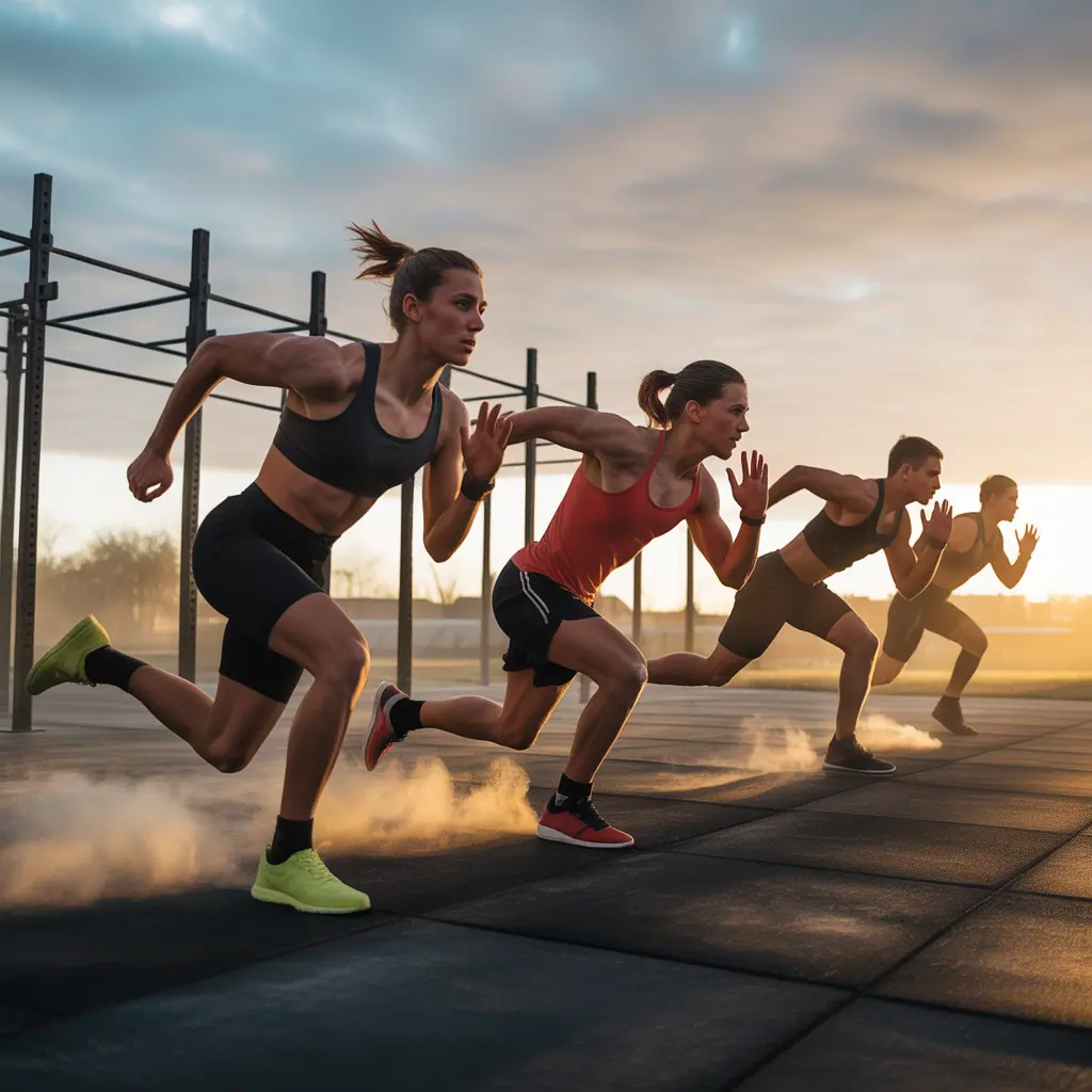 crossfit running workouts