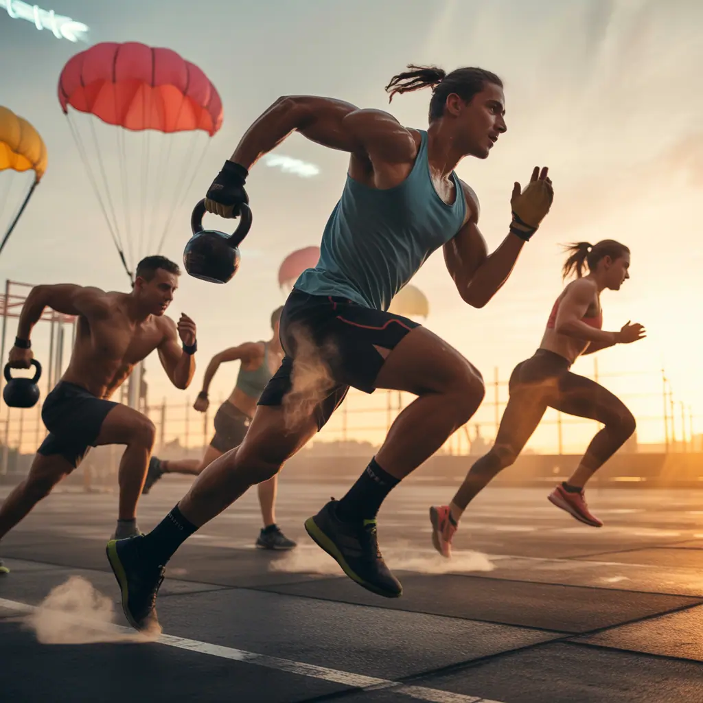 crossfit running workouts