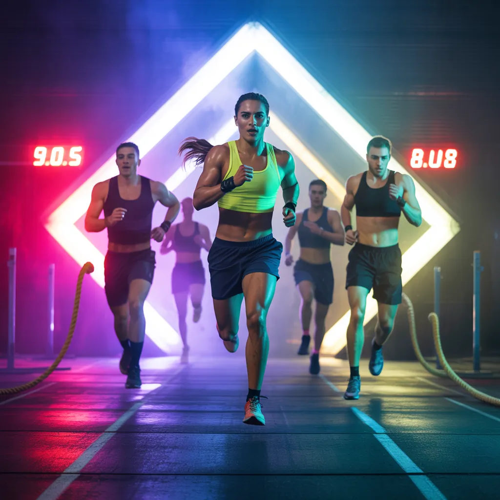 crossfit running workouts